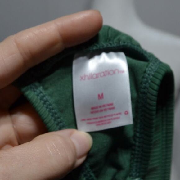 Xhilaration Green Bikini Bottoms Small Top is Medium - Picture 7 of 7